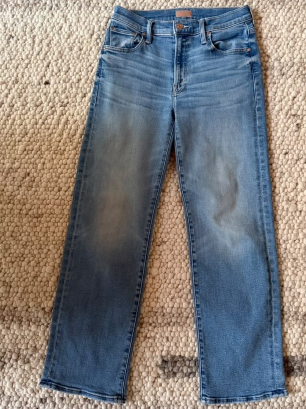 MOTHER The Mid Rise Rambler Zip Ankle Jeans 26